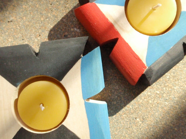 signals- modern candle holders