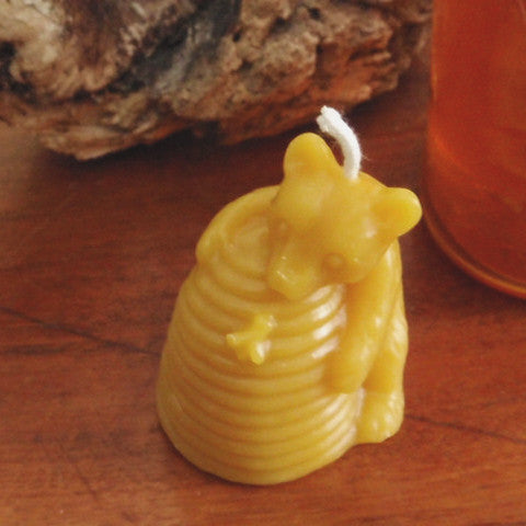 honey bear beeswax candle -candles- prettydreamer - 1