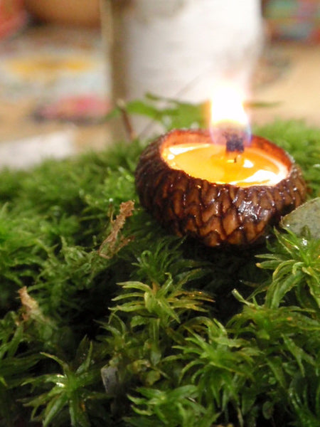 woodland acorn candles -home- prettydreamer - 5