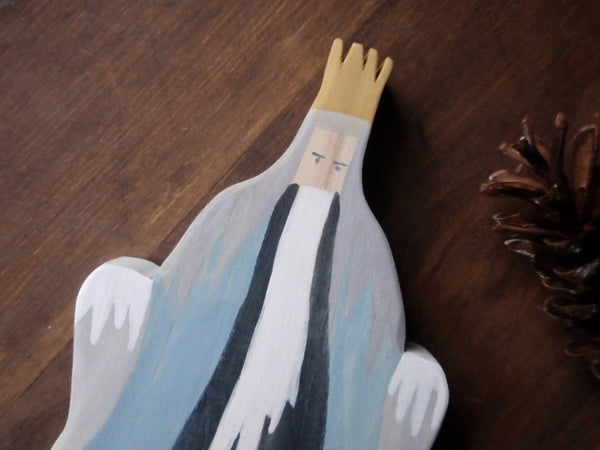 king winter/ waldorf wooden figure -waldorf- prettydreamer - 2