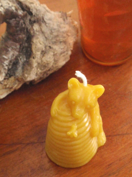 honey bear beeswax candle -candles- prettydreamer - 5