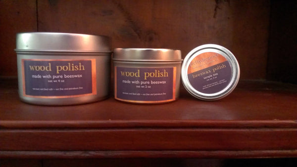 pure beeswax wood polish finish -- prettydreamer - 2