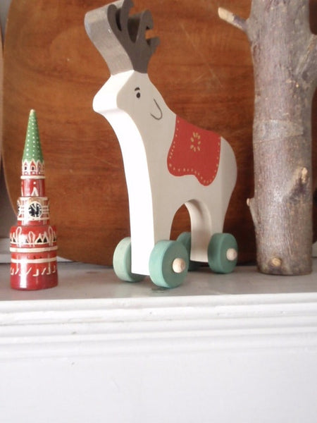 folkloric reindeer push toy -toys- prettydreamer - 2