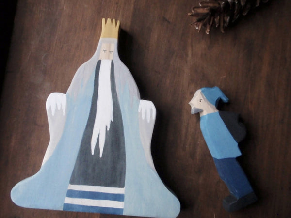king winter/ waldorf wooden figure -waldorf- prettydreamer - 4