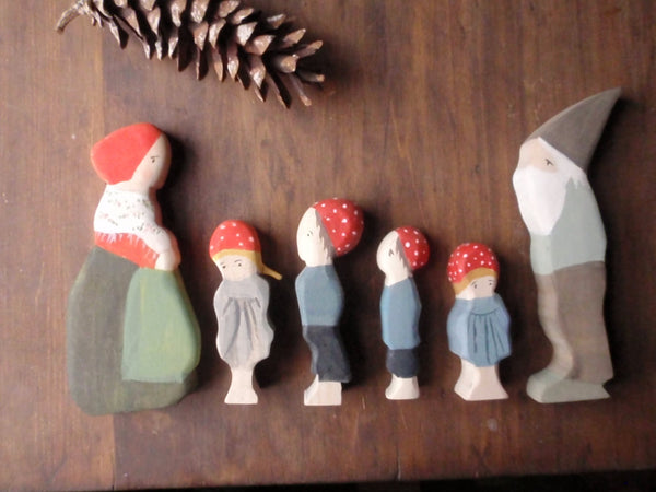 children of the forest family | waldorf doll set -waldorf- prettydreamer - 5