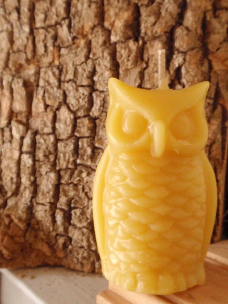 woodland owl beeswax candles -candles- prettydreamer - 3