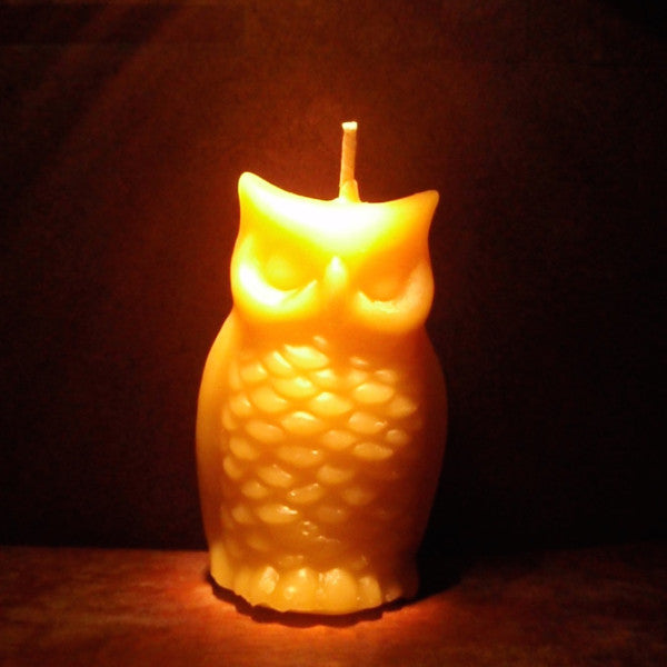woodland owl beeswax candles -candles- prettydreamer - 5